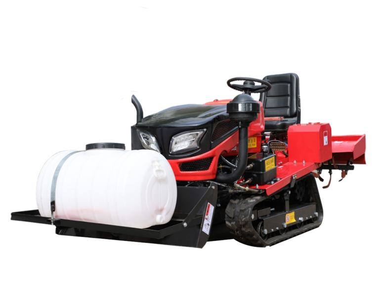 35 HP Remote-Control Crawler Tiller